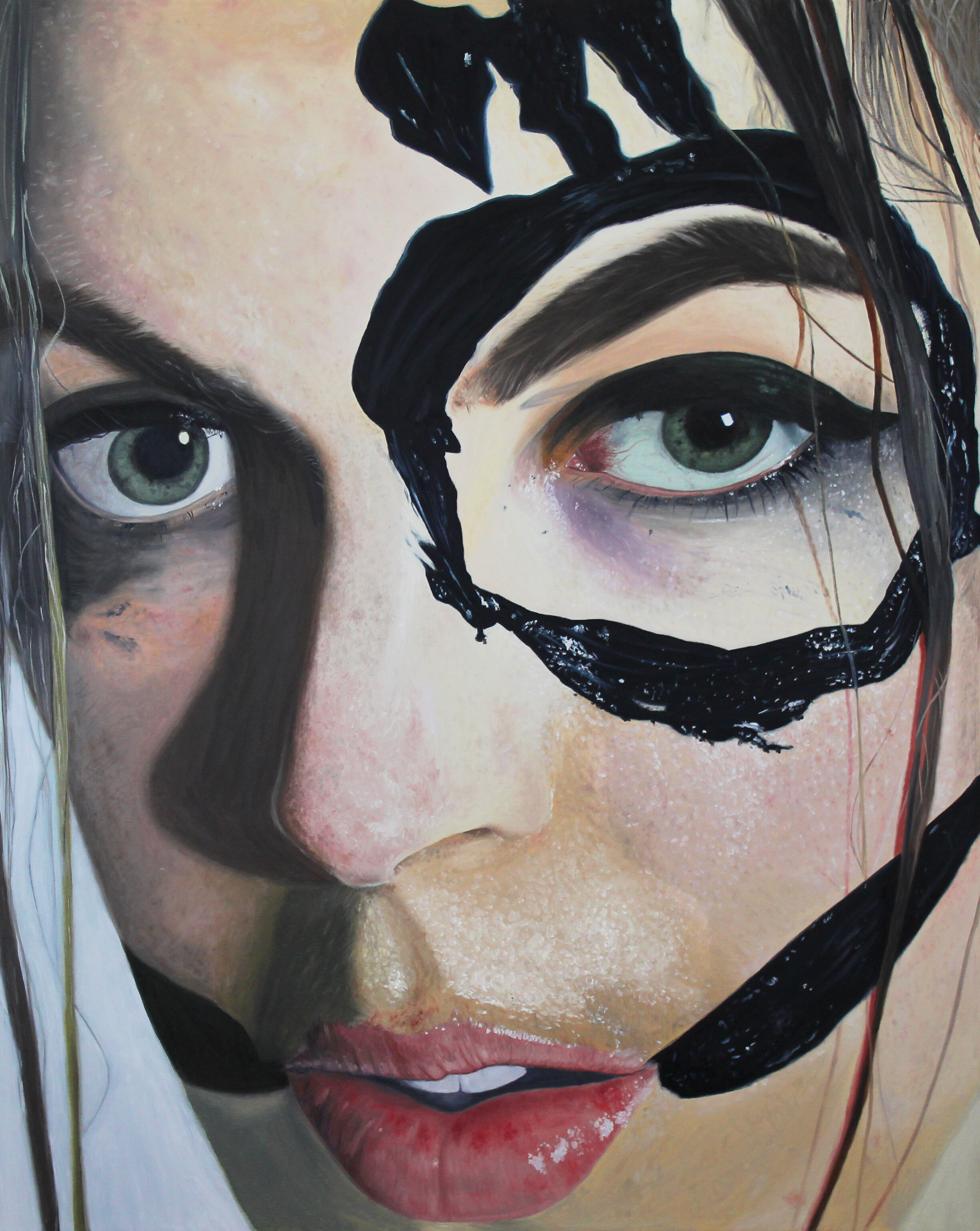 Catwo, painting by Etienne Garceau, 2018
