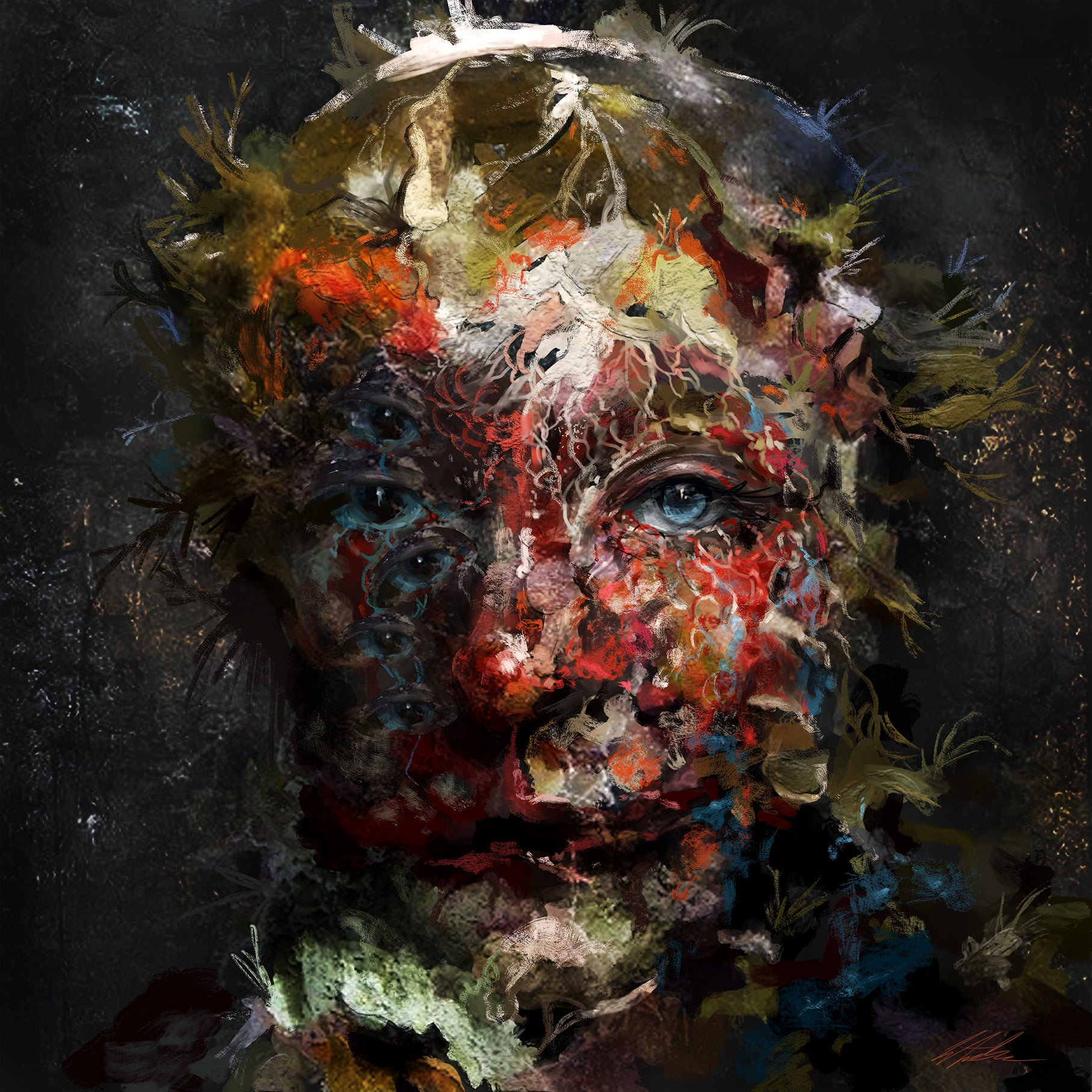 "We Shall All Return to Dust" Canvas